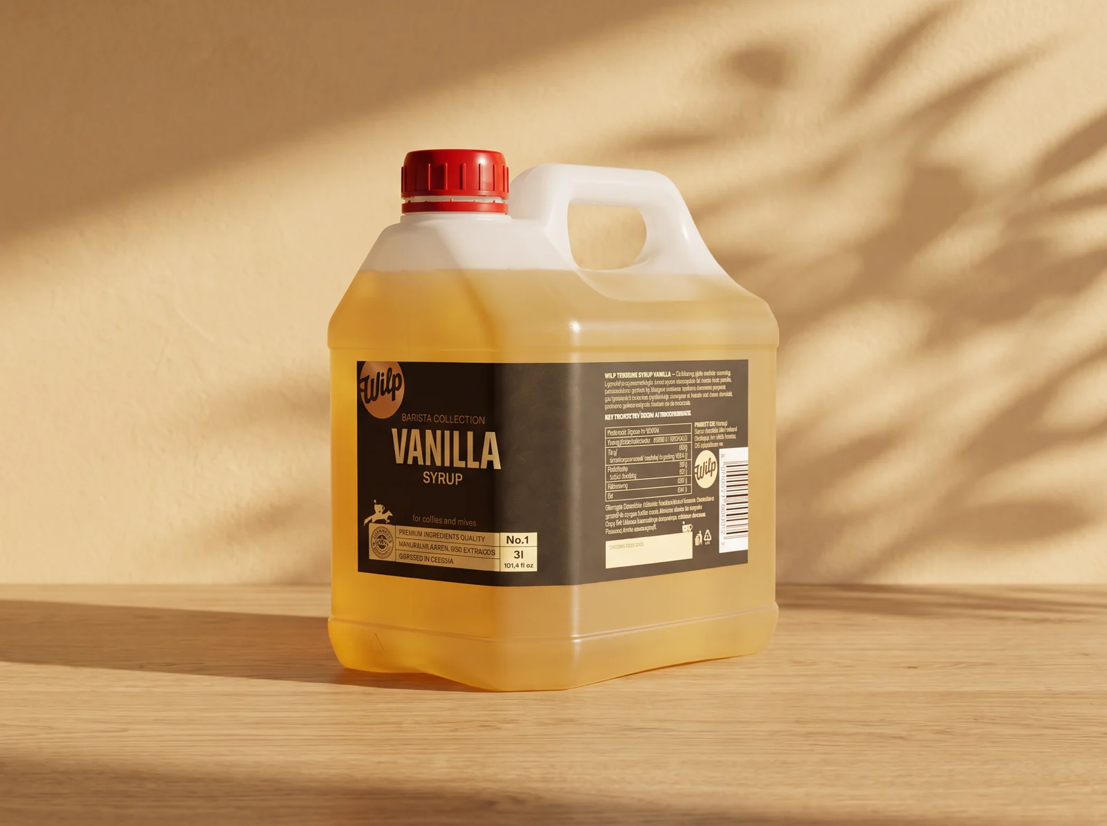 WILP Vanilla Syrup im 3-l-Kanister